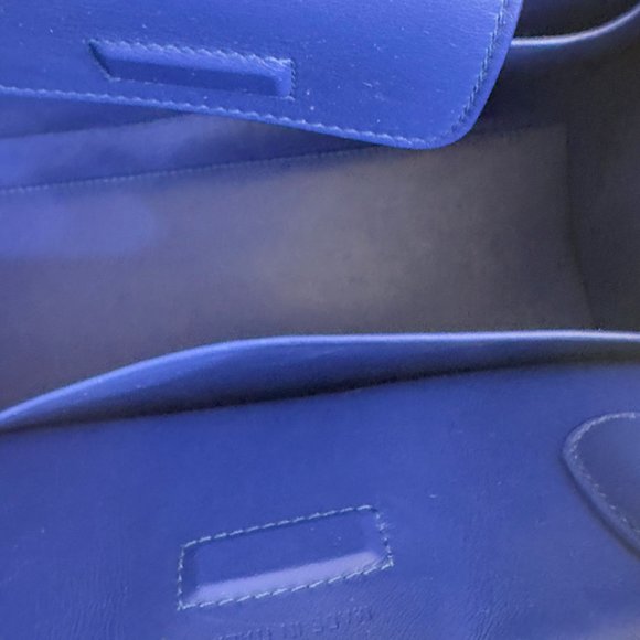 Designer Christian Dior Blue Diorever Bag In New Condition - Picture 9 of 12